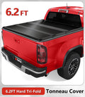 Tri-Fold Hard Tonneau Cover Truck Bed FRP U294