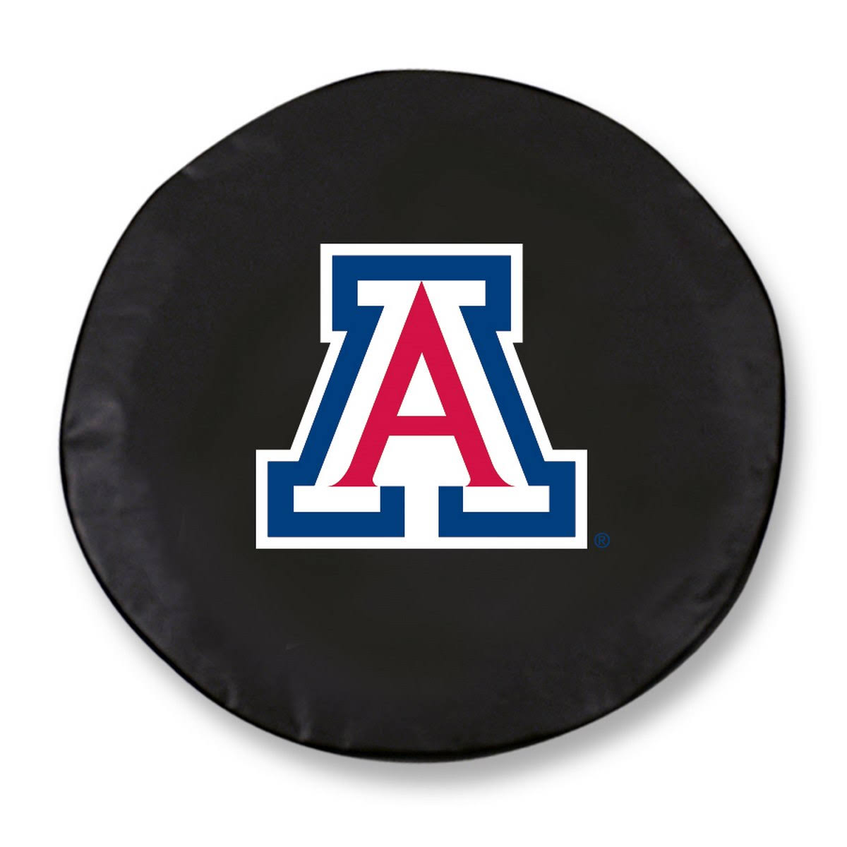 Black Vinyl Fitted Spare Car Tire Cover Z799
