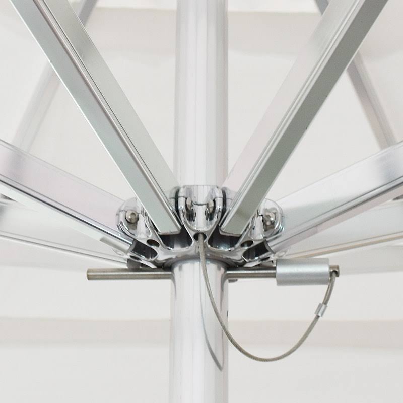 Navy Aluminum Pole Market Umbrella with Push Lift B935