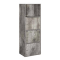 3 Door Faux Birch Cabinet X2205