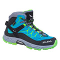 Blue Danube Fluo Green Mid Hiking Shoes N514156