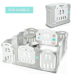 Foldable Baby Activity Centre Playpen O108422