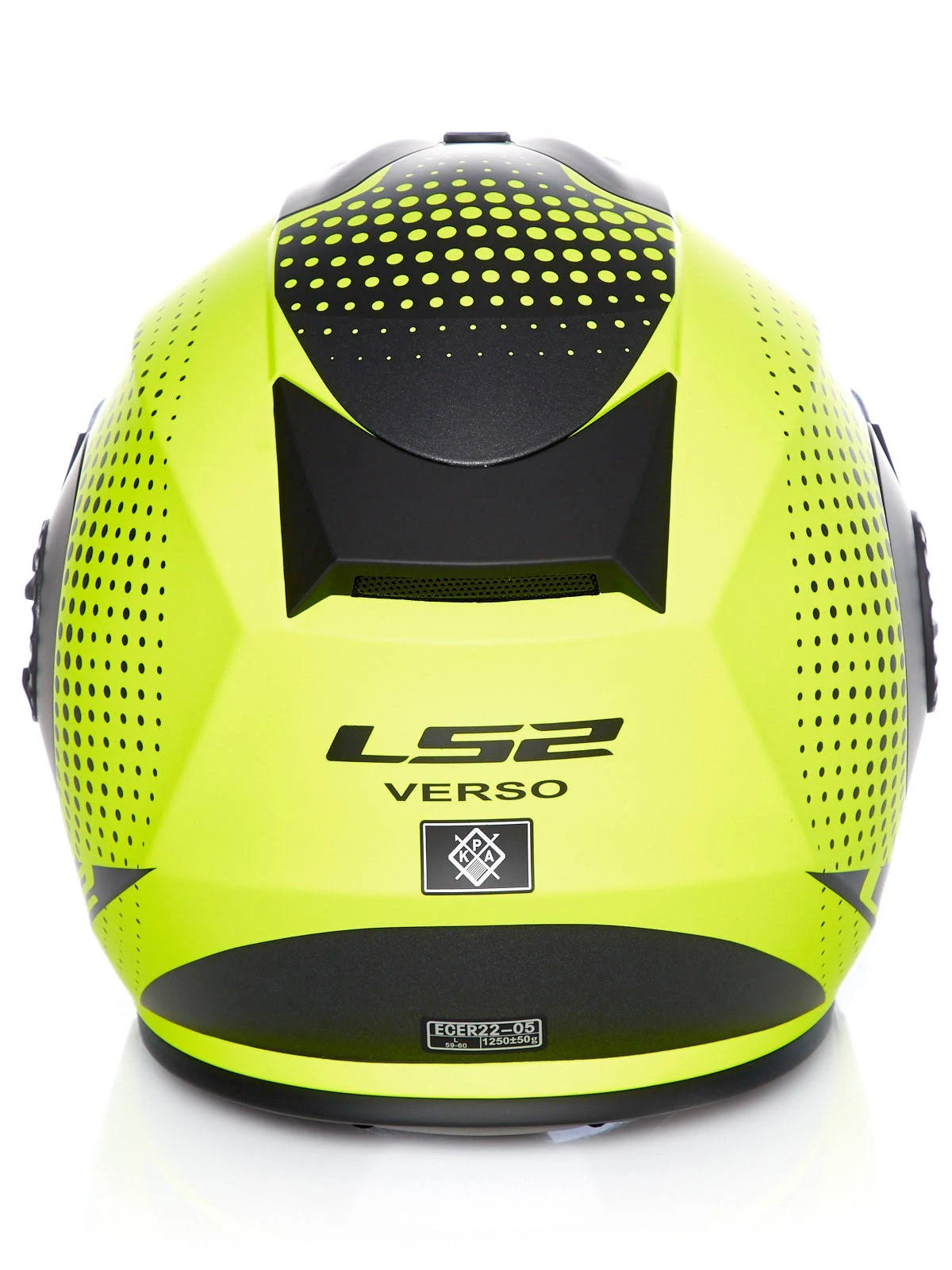 Black Yellow Motorcycle Helmet S701397