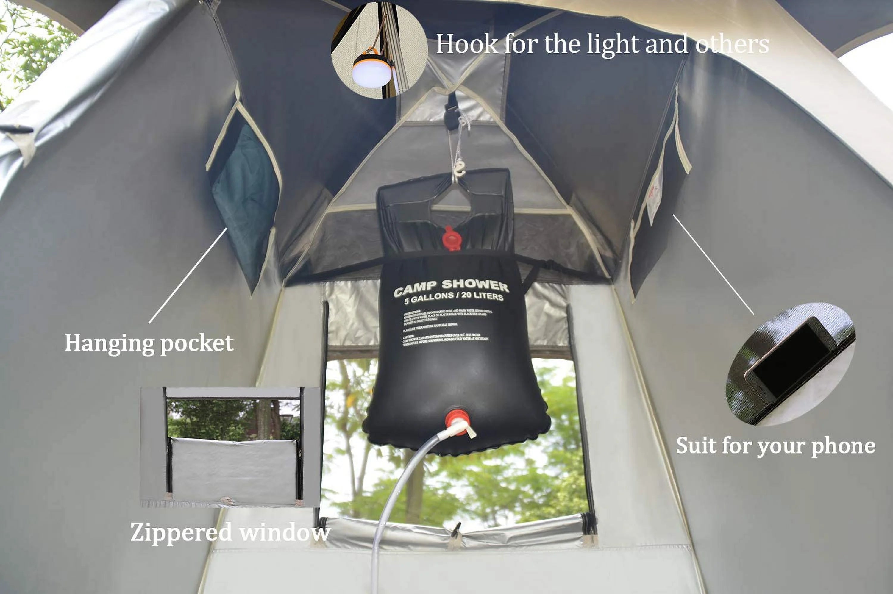 Portable Privacy Camping Shower Tent O155002