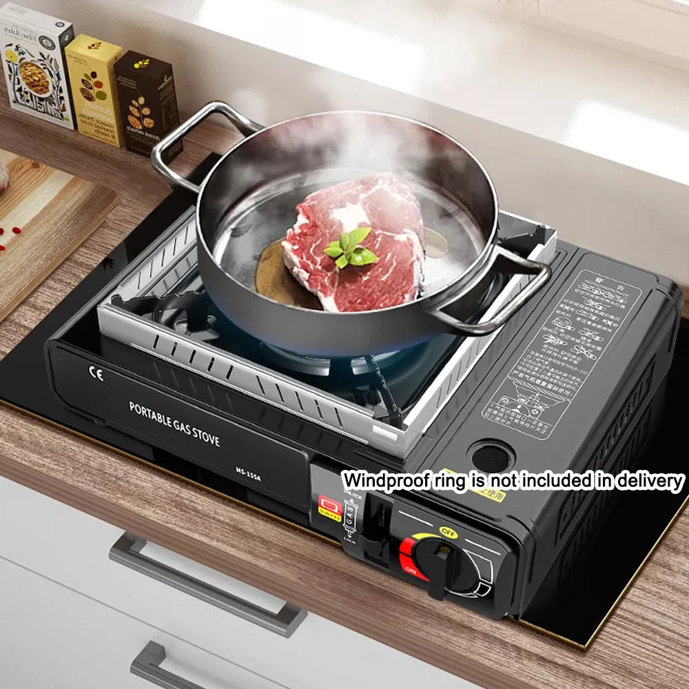 Portable 2.9KW Cassette Butane Stove with Piezo Ignition P73960