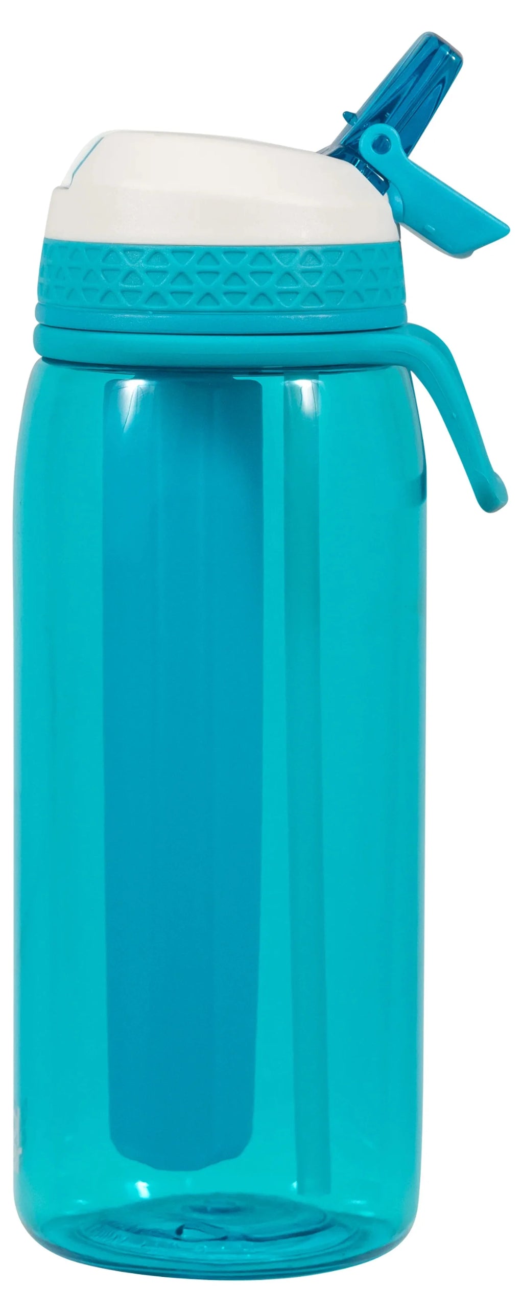 2-Pack 32 oz Tritan Plastic Water Bottle with Flexible Handle L16555