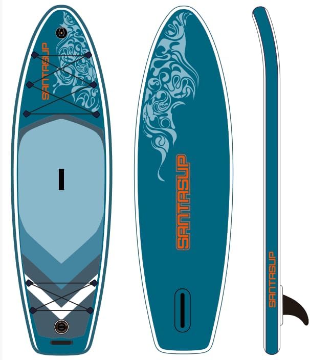 Inflatable Stand Up Paddle Board with Accessories, 11'x33 x6, Max 330lbs W309