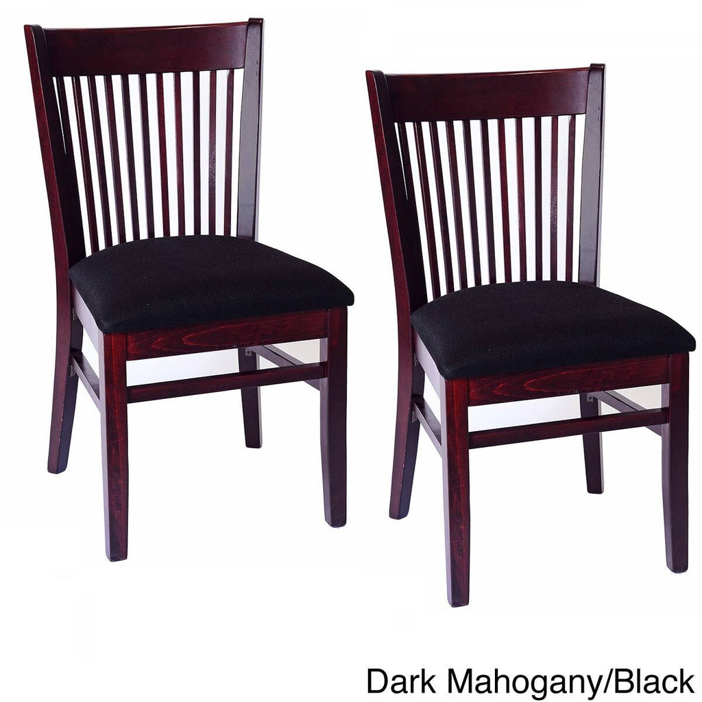 Brown Mahogany Dining Chair (Set of 2) S730