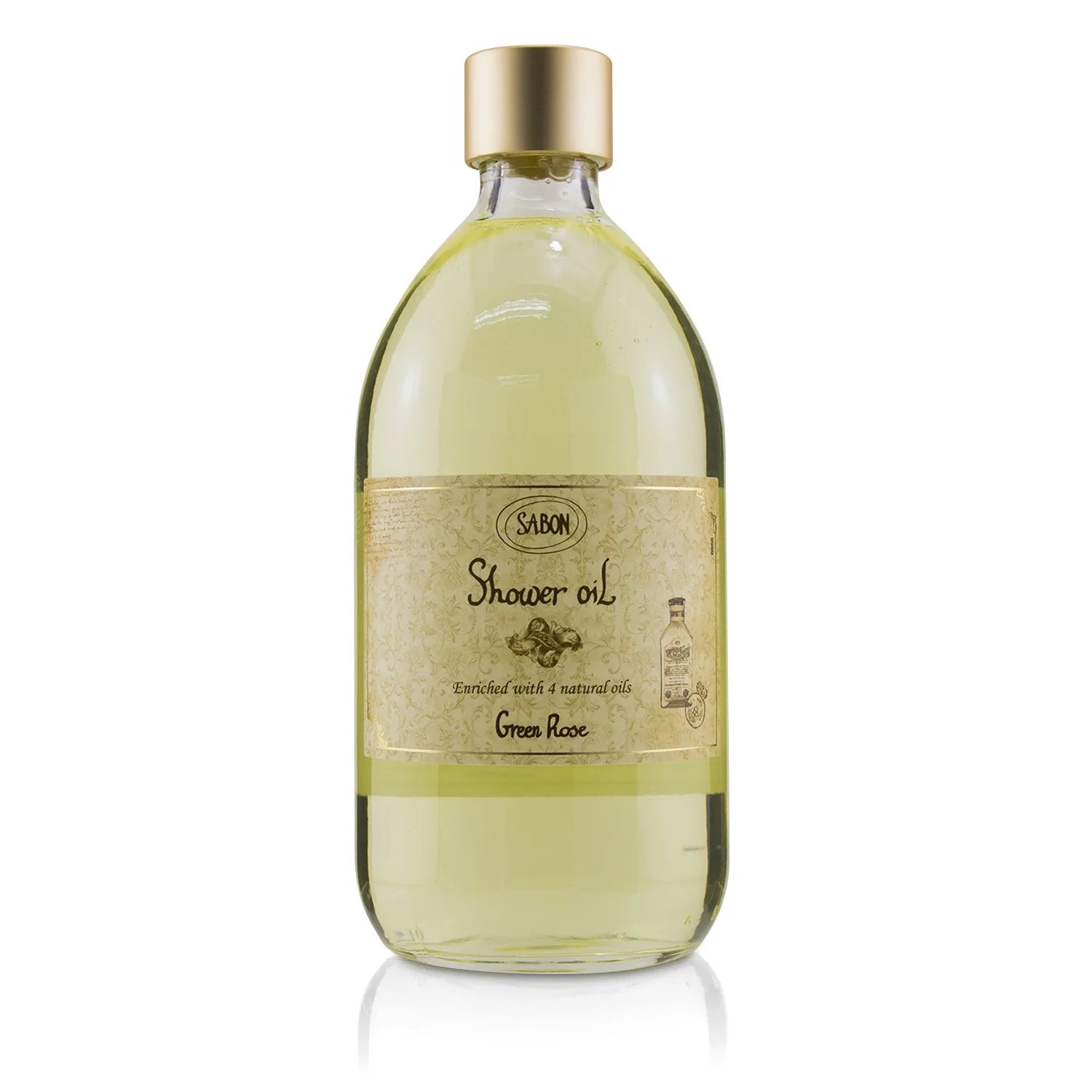 Green Rose Shower Oil 500ml B144