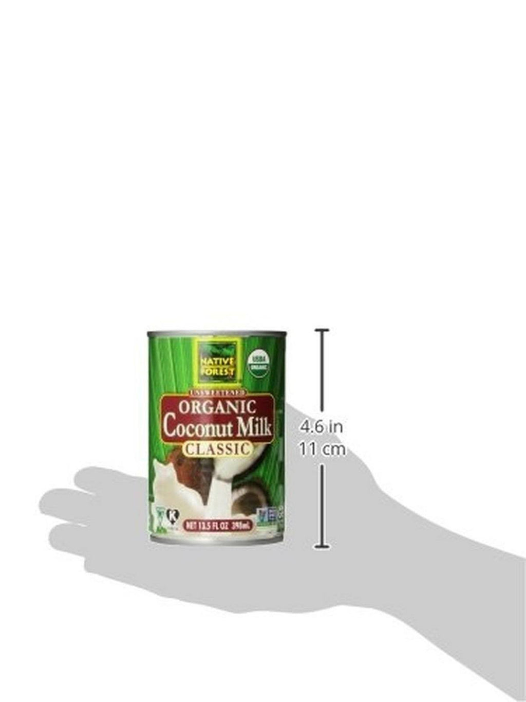 Organic Classic Coconut Milk 13.5 oz Cans (Count of 12) D403