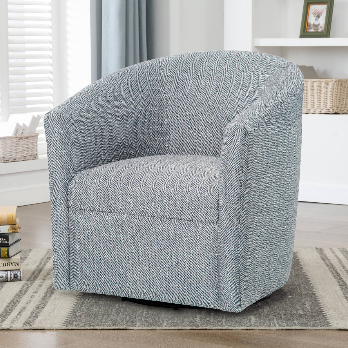 Henna Swivel Accent Chair W98630