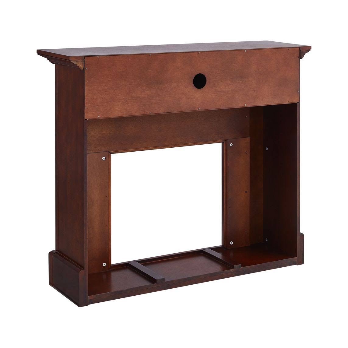 Faux Stone Media Fireplace L817
