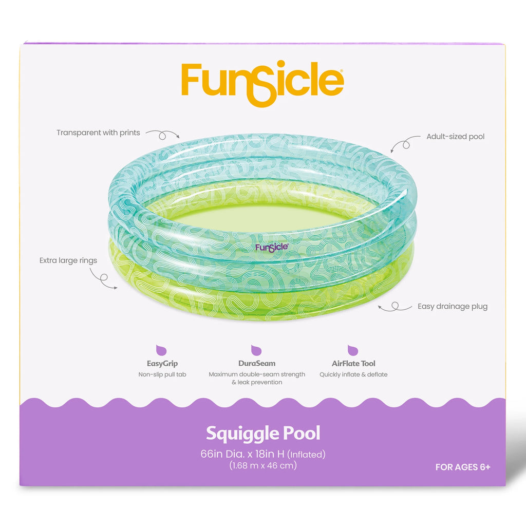 Lagoon Blue Inflatable Swimming Pool A439