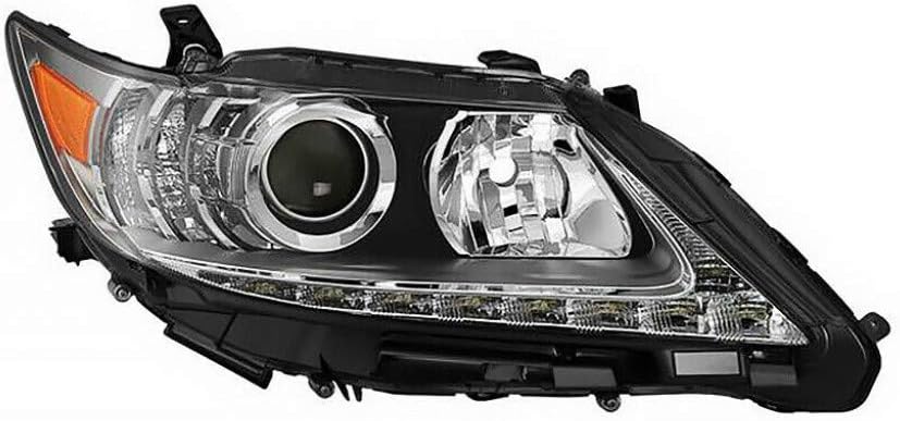 Passenger Side Black Housing Headlight Assembly R827