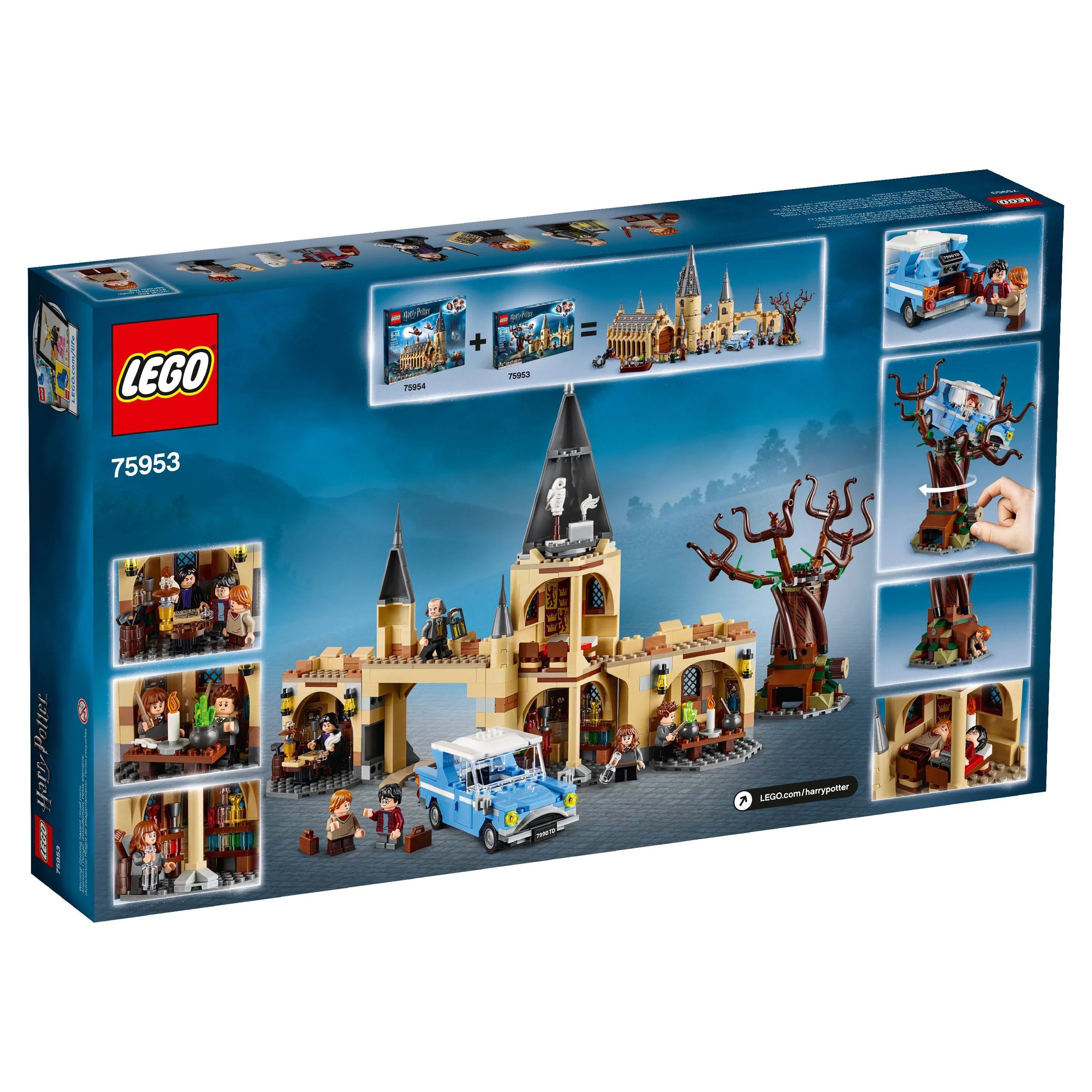 LEGO Harry Potter Hogwarts Whomping Willow 753 Pieces F1736