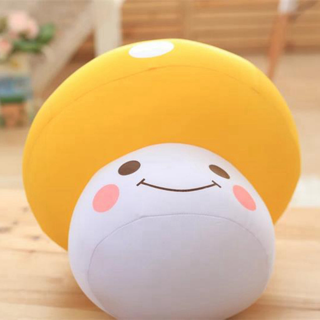 Mushroom Stuffed Plush Doll Throw Pillow R44207