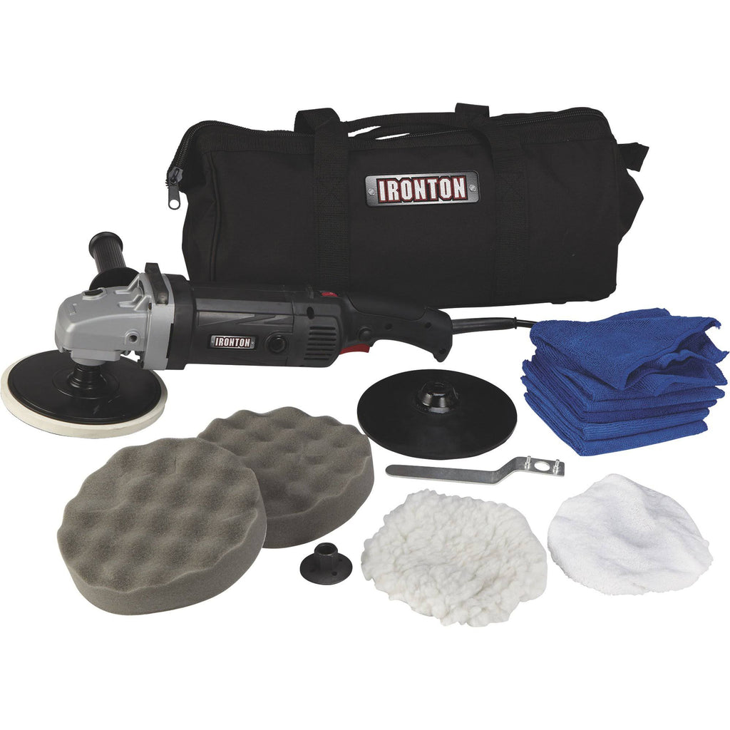 7 Inch Car Polishing Kit - 11 Amp, 600-3,000 RPM R64341