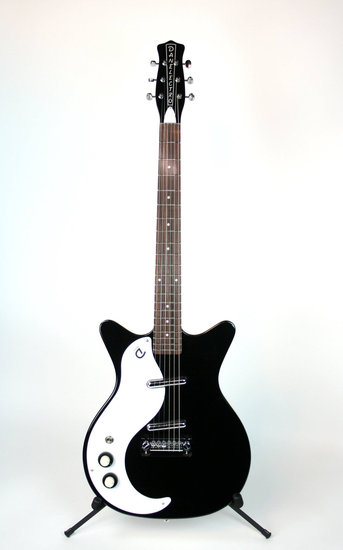 Black Left Handed Electric Guitar Z30668