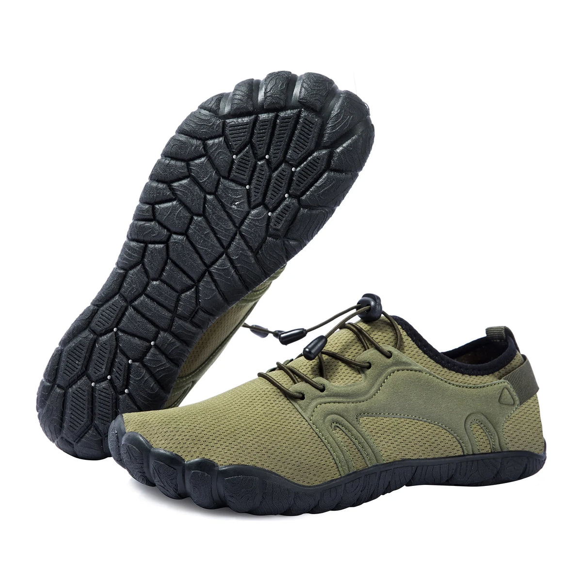 Army Green Men's Quick-Dry Water Shoes T154