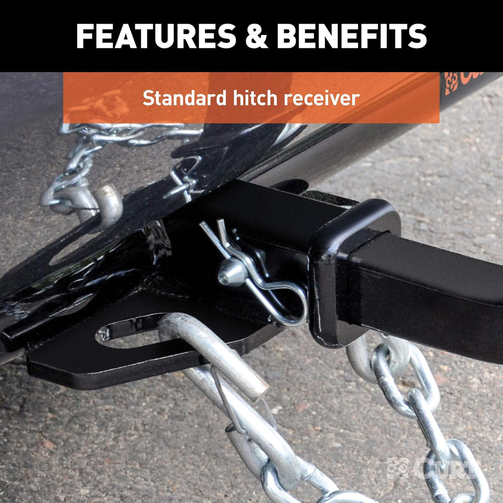 Trailer Hitch with Ball Mount, 1-1/4-Inch Receiver Y153