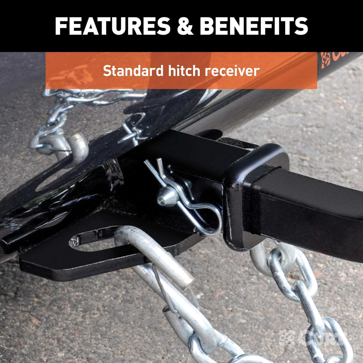 Trailer Hitch with Ball Mount, 1-1/4-Inch Receiver Y153