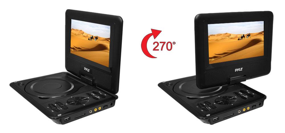 Portable Monitor with Built-In DVD Player Y284362