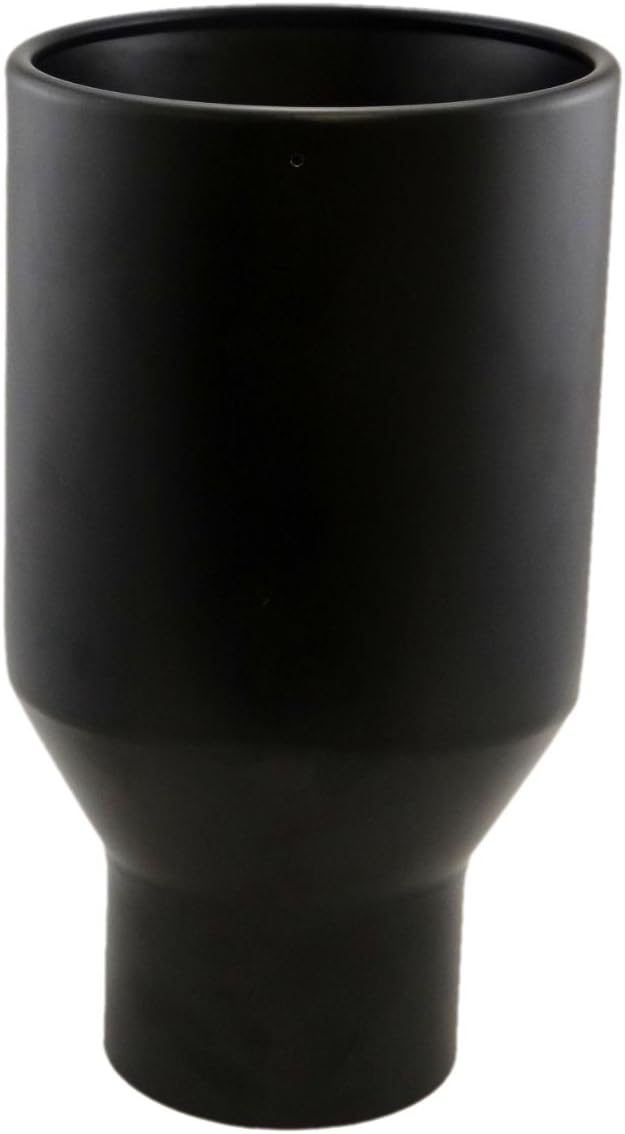 Black Stainless Steel Slant Cut Exhaust Tip Pack of 2 Y16490