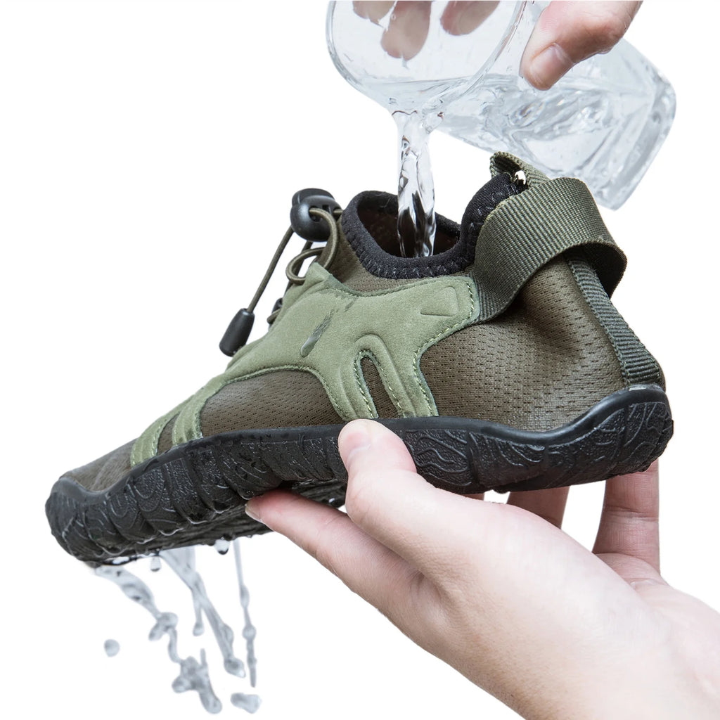 Army Green Men's Quick-Dry Water Shoes T154