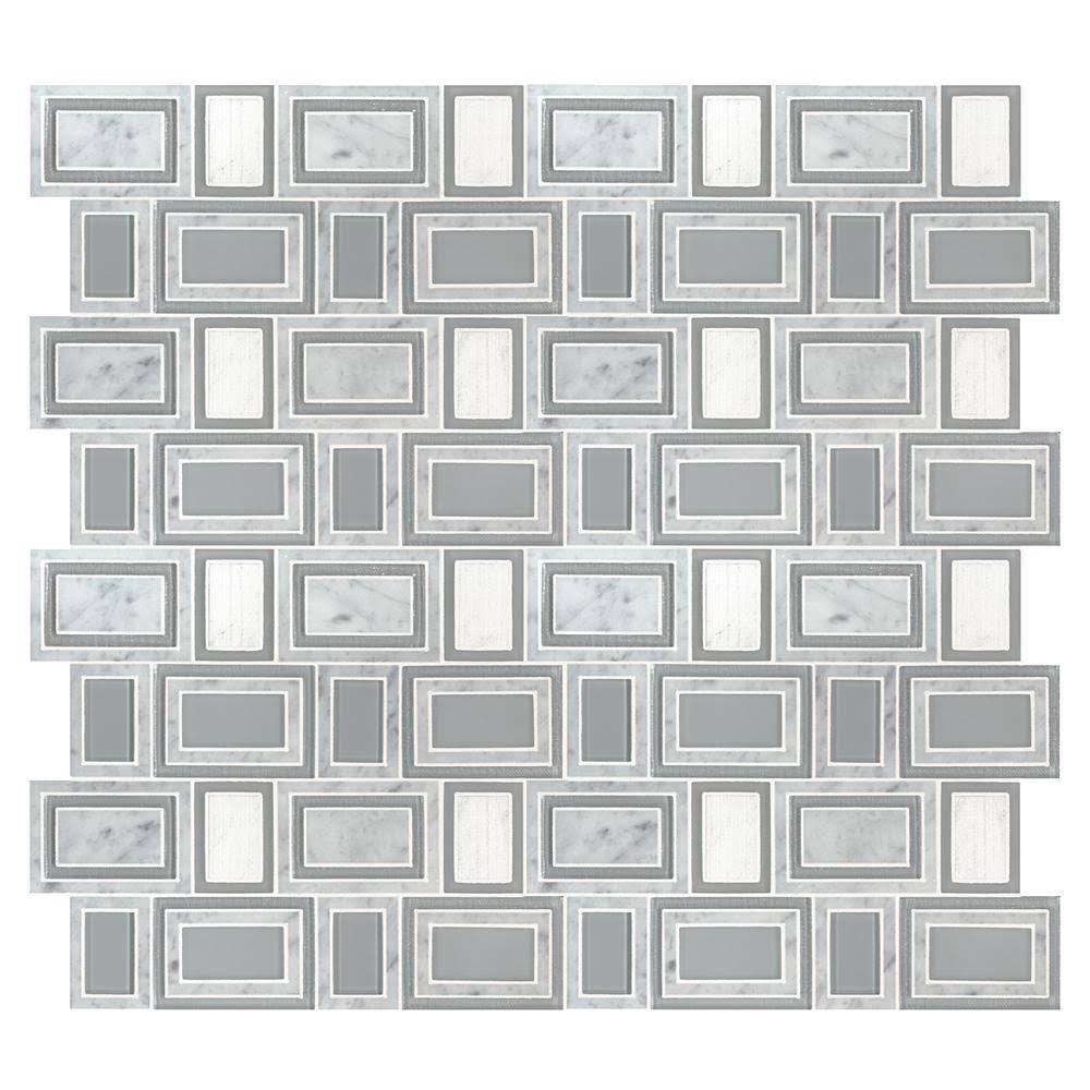 Mixed Glass Mosaic Tile (9.4 Sq. ft. / CASE) A37390