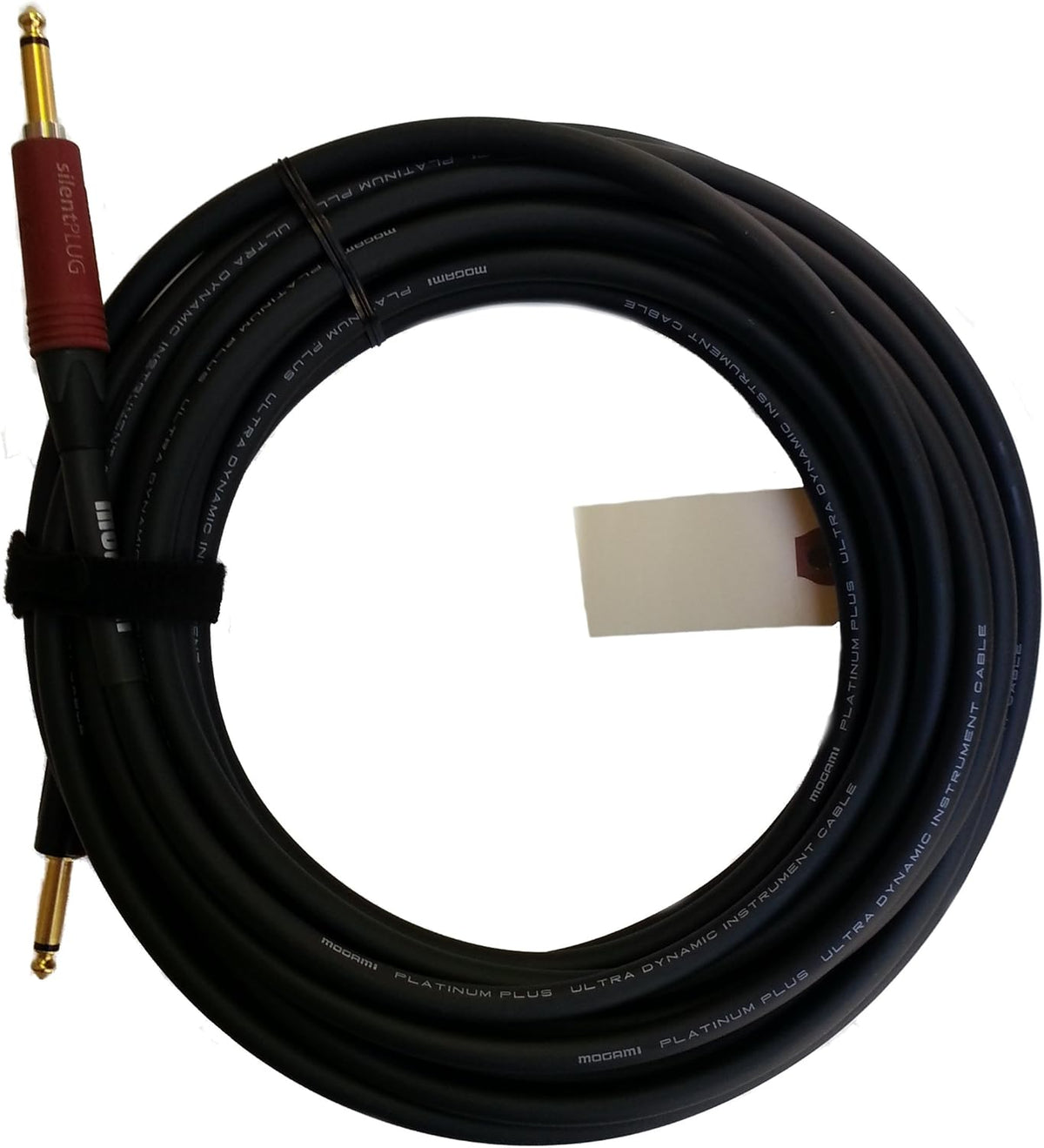 12 Foot Instrument Cable with Gold Contacts R164