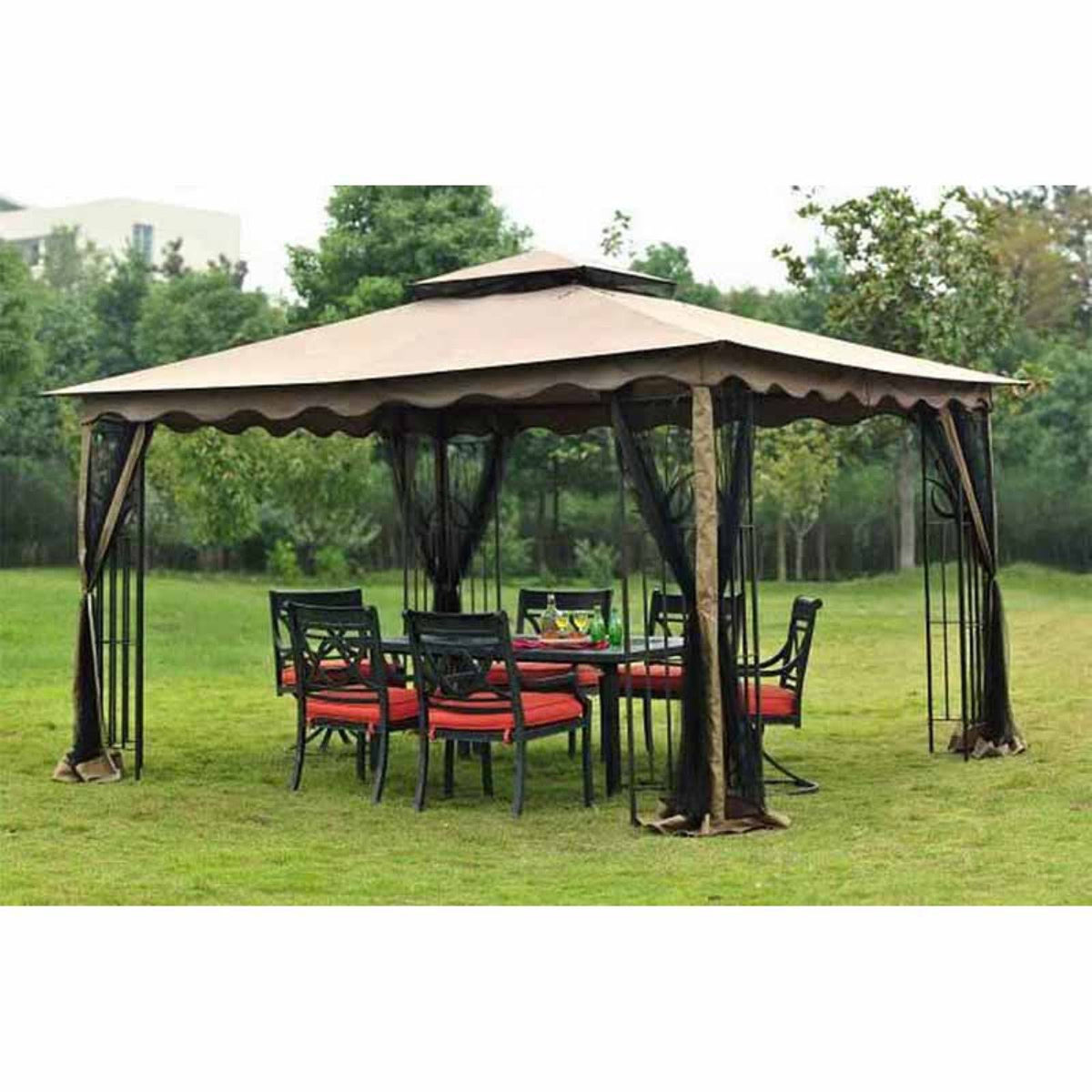 10x12 Gazebo Canopy Replacement Set W1401