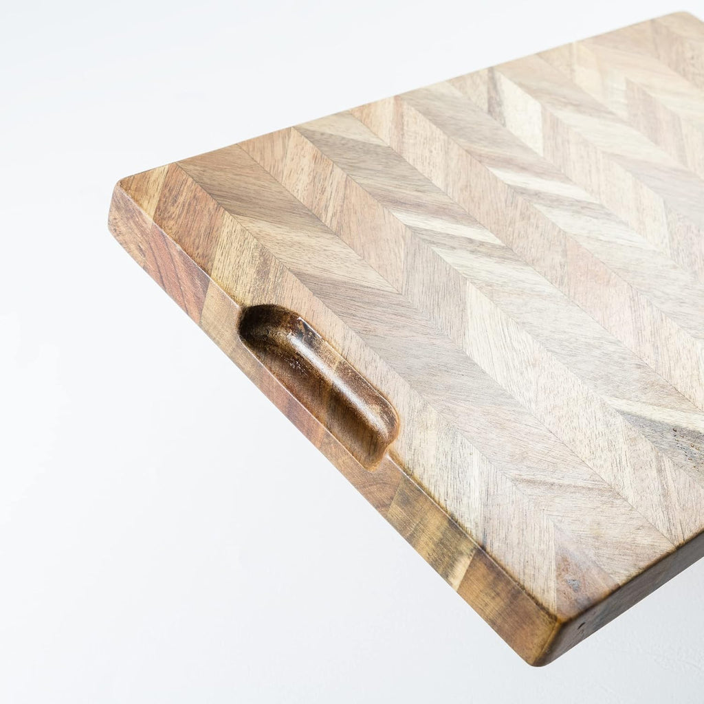 14x9 inch Acacia Wood Cutting Board, Pack of 2 T80645