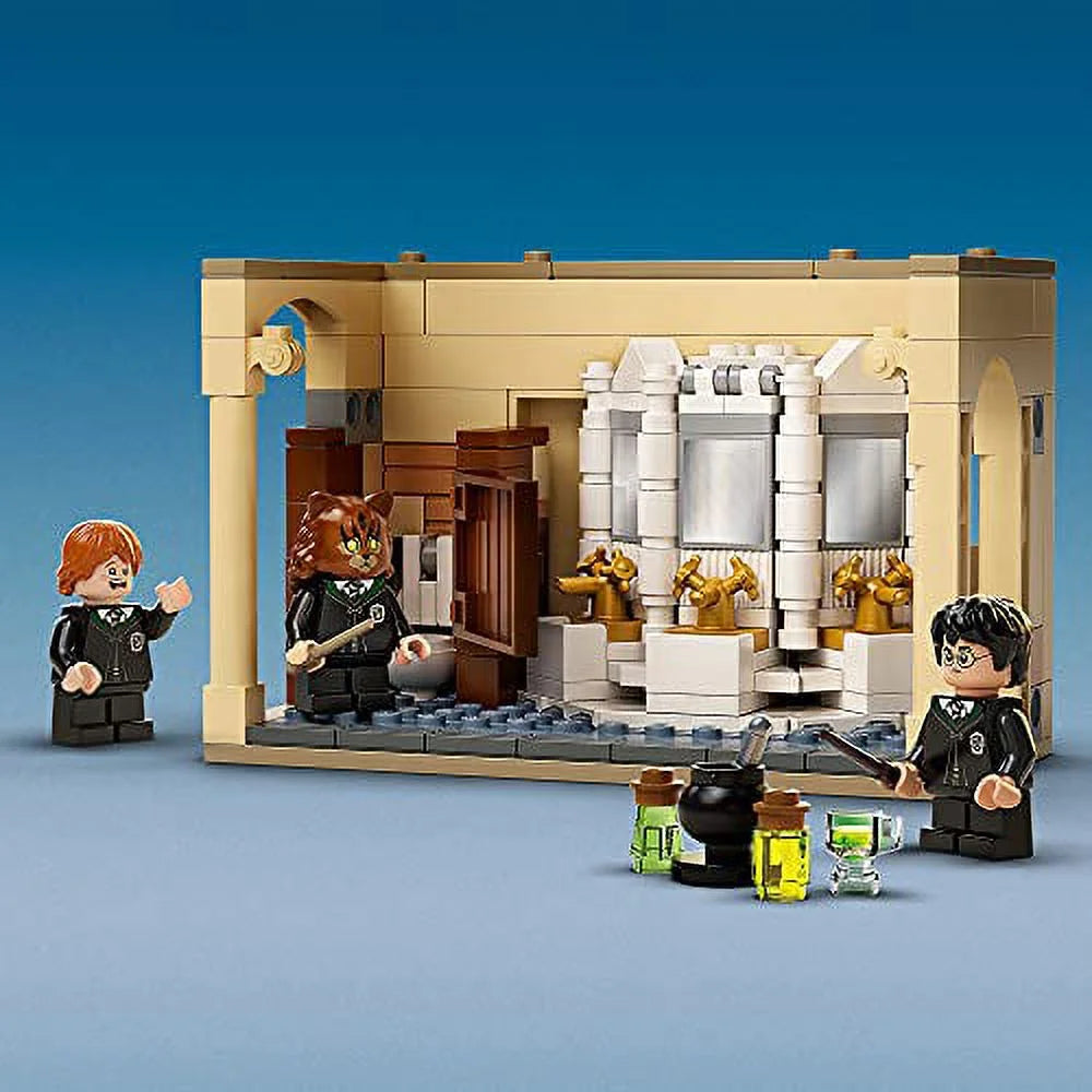 LEGO Harry Potter Hogwarts Polyjuice Potion Mistake Bathroom Building Kit with Minifigure Transformations (217 Pieces) O612