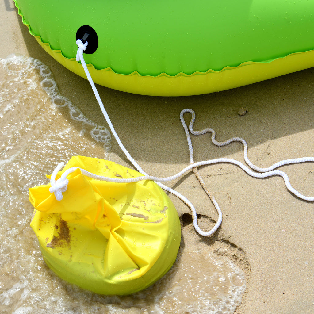 Inflatable Floating Island Lounge Raft with Cup Holders and Coolers - 4 Person D403140