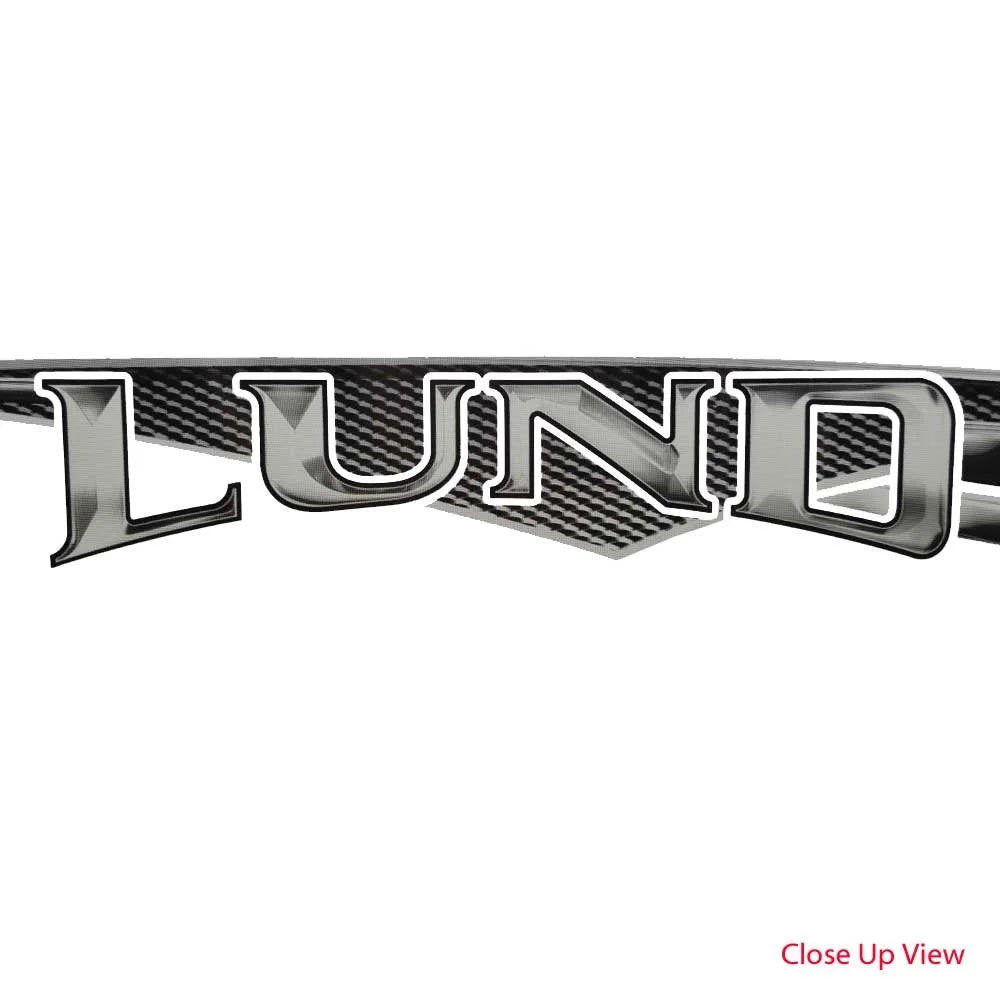 Black Gray Boat Decal Stickers (Set of 2) B25063