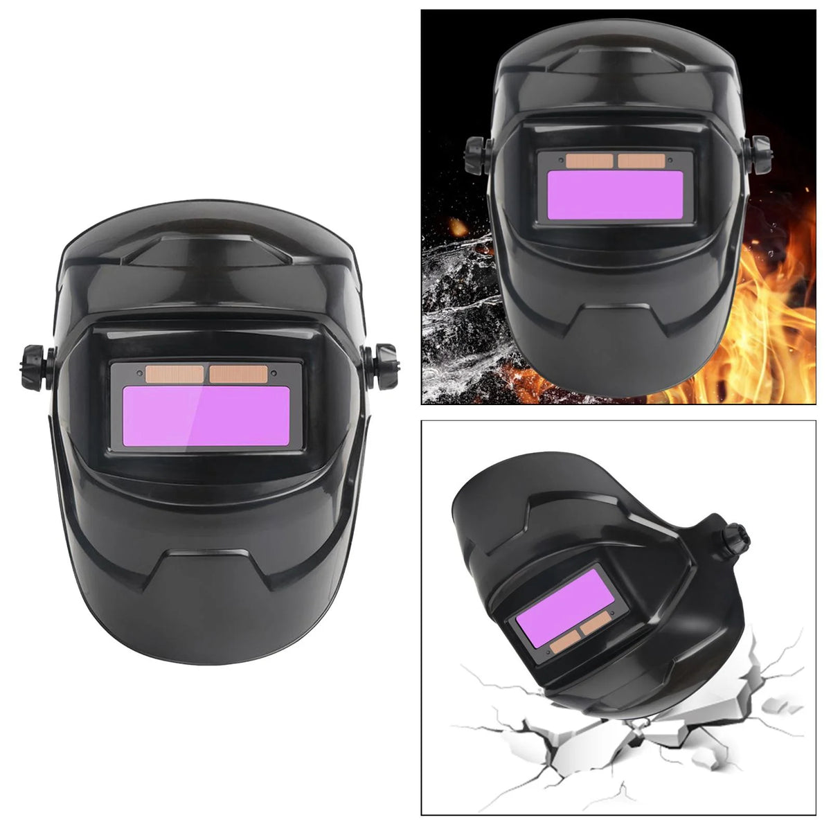 2X Electric Welding Adjustable Lens Goggles Q6948