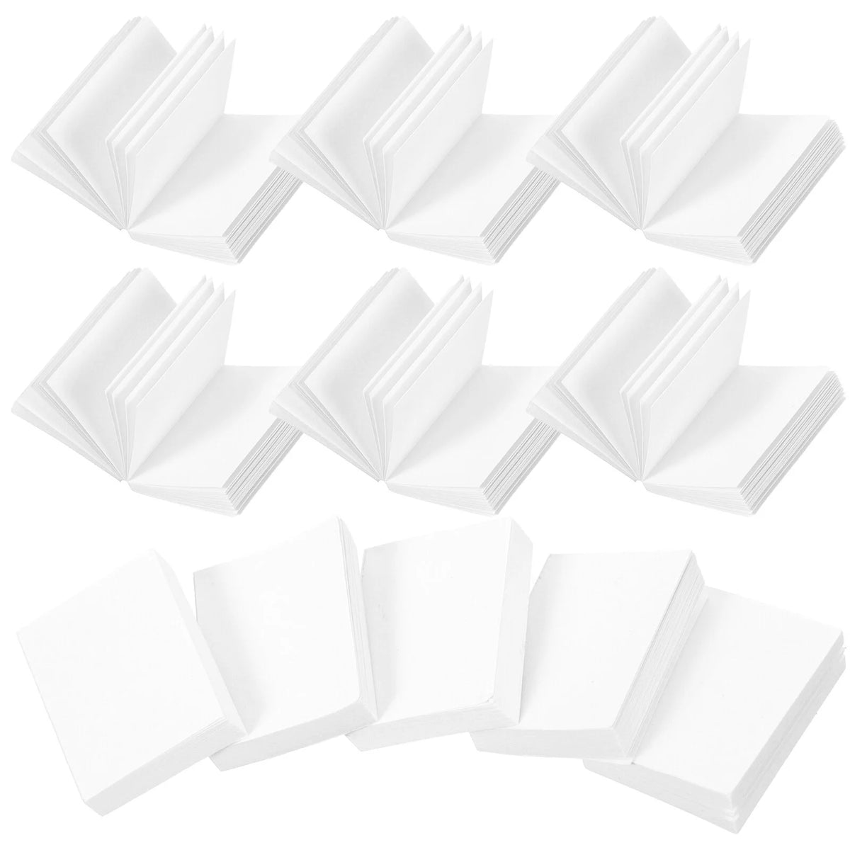 20pcs Doll House Mini Books Blank Paintable Mini Books K185