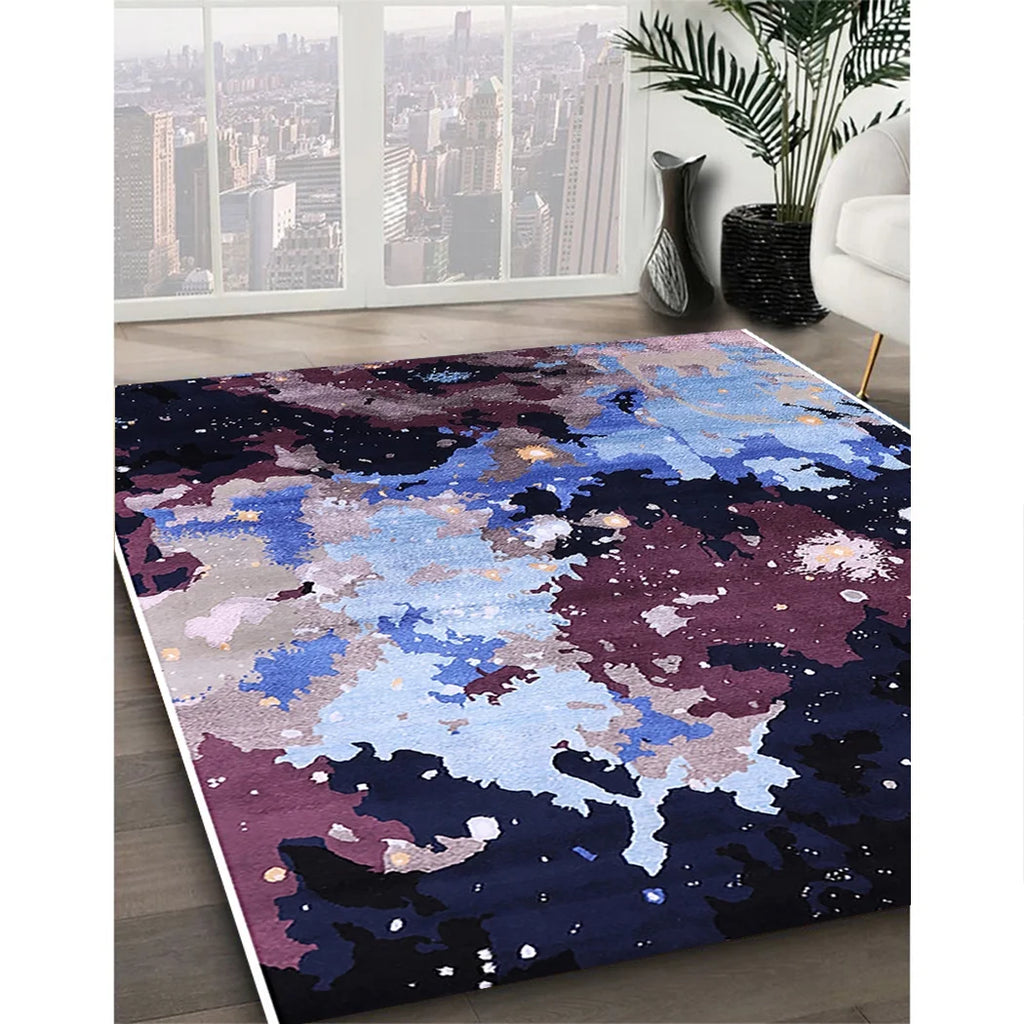 Deep Purple Oriental Area Rugs, 2' x 5' Q4723