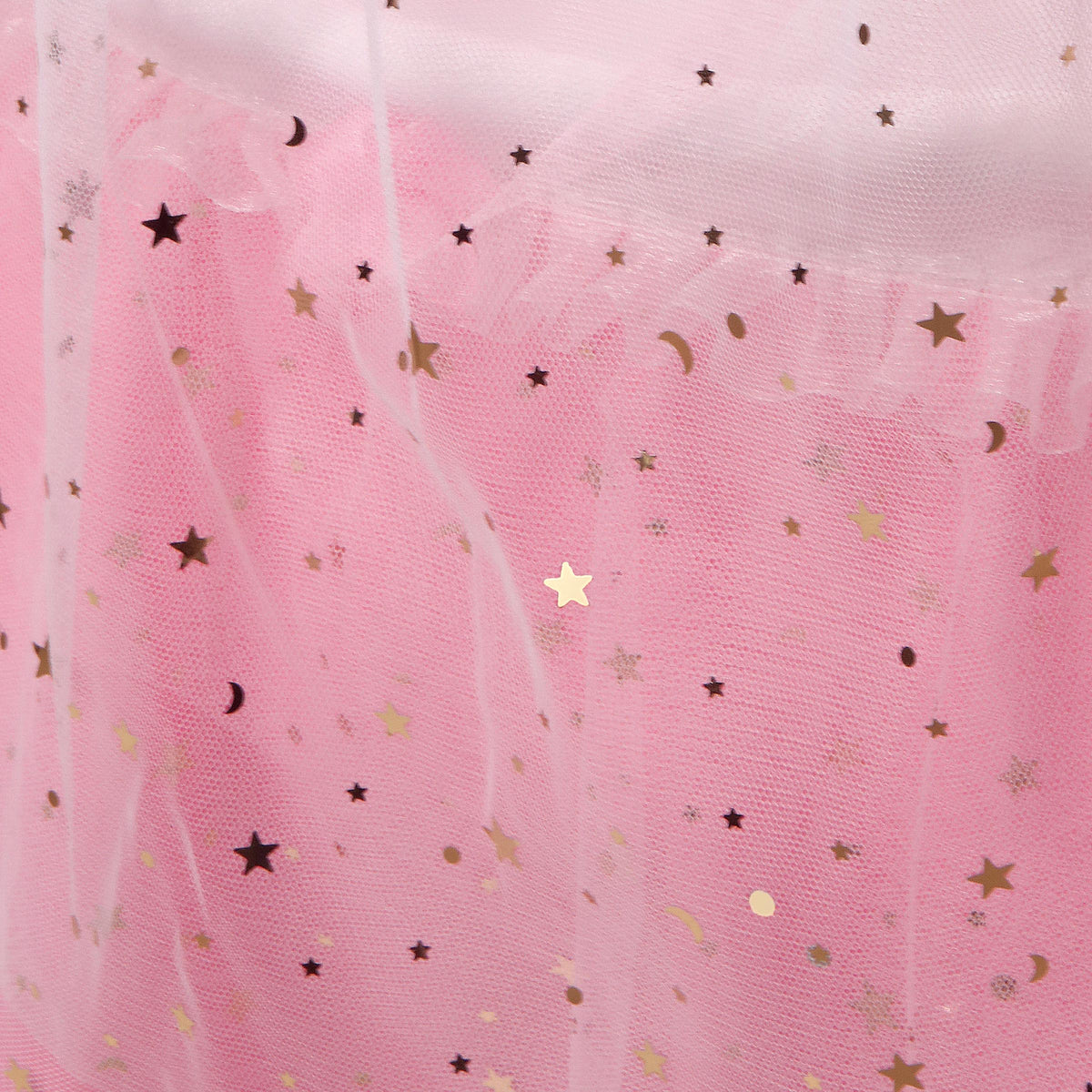 Pink Doll Bassinet with Canopy and Lights for 18 inch Dolls P196