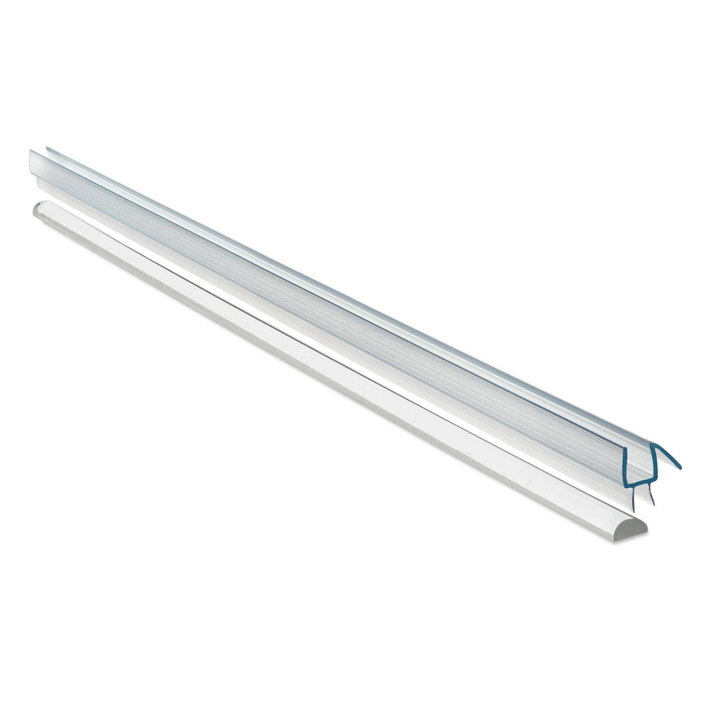 Chrome Frameless Hinged Shower Door E4379
