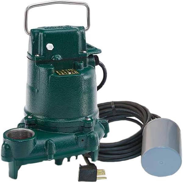 1/3 HP Cast Iron Submersible Sump Pump with Tether Float B53446