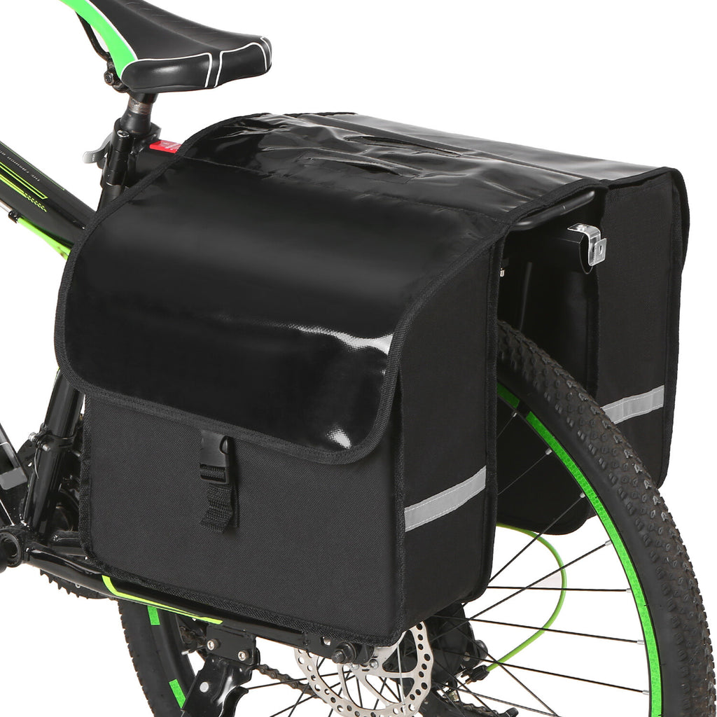 28L Water Resistant Bicycle Rear Seat Carrier Bag Y399899