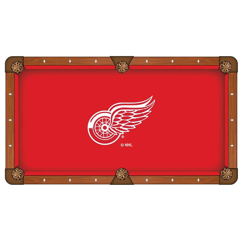 Detroit Red Wings Pool Table Cloth T4204