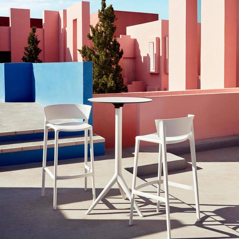 Ecru Patio Bar Stool H651