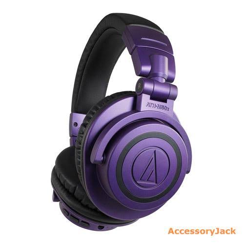 Wireless Over-Ear Bluetooth Headphones (Purple/Black) D9308