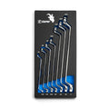 7-Piece SAE Double Box End Wrench Set with Tray D8782