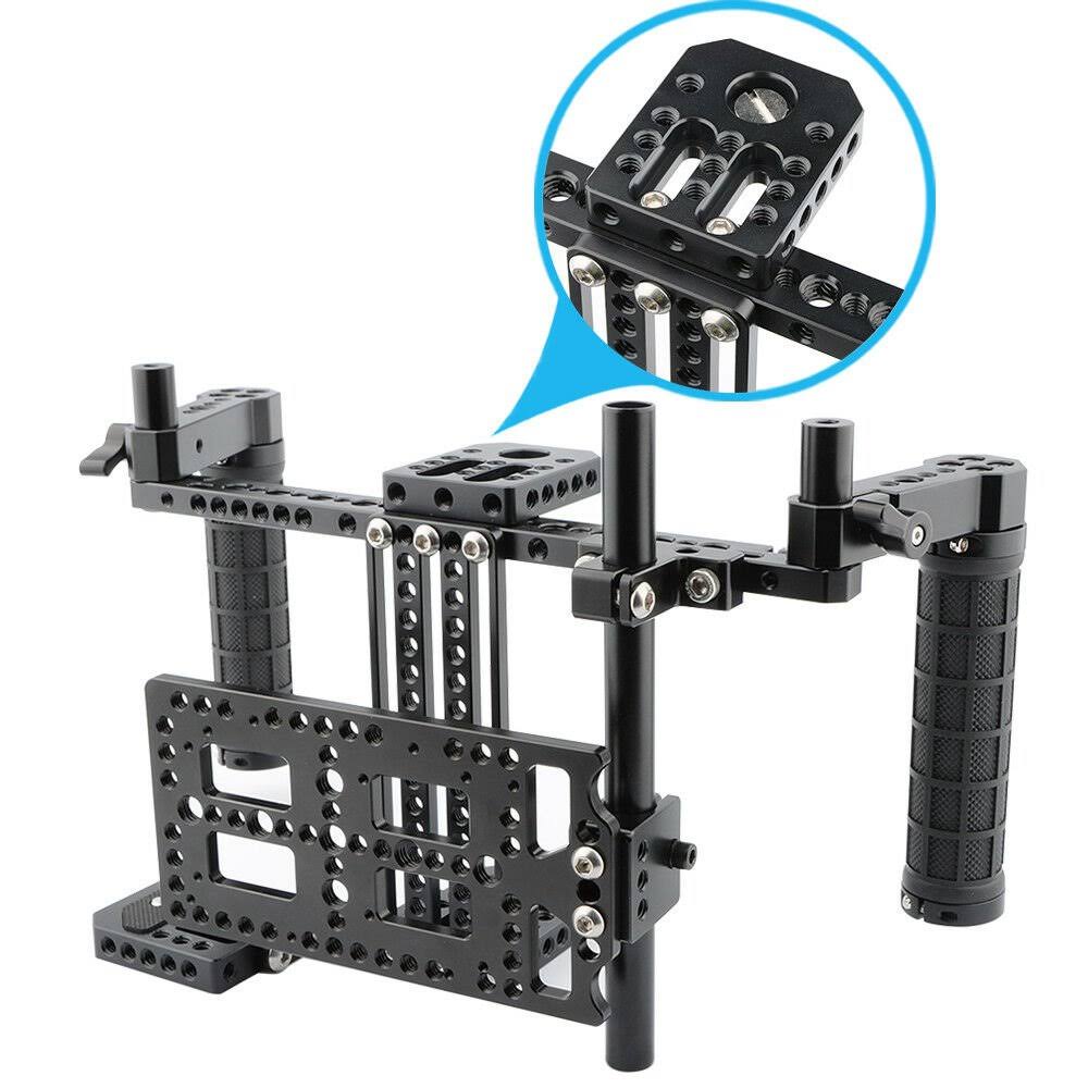 5x22 7x22 DSLR Camera LCD Monitor Cage Kit V6927