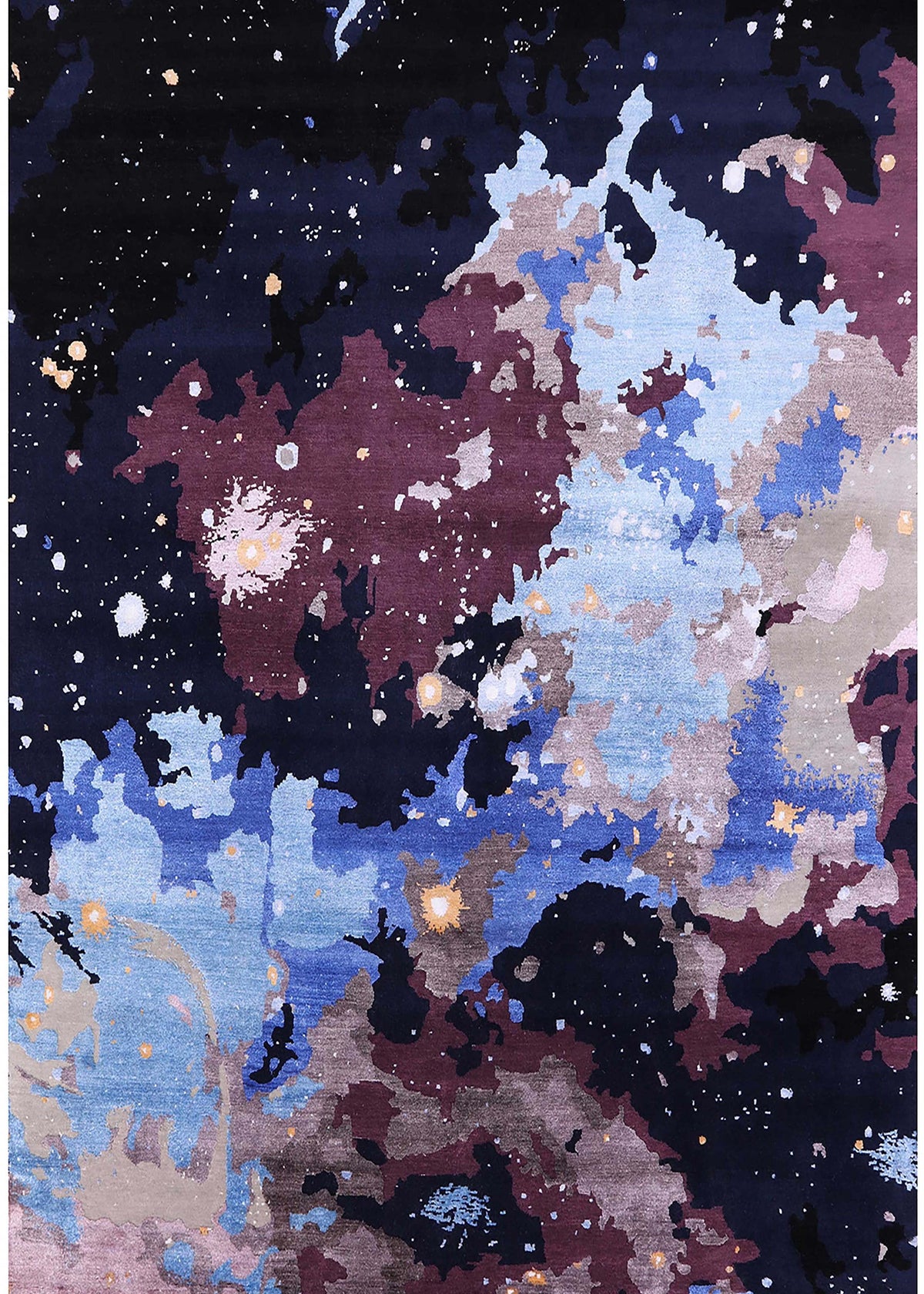 Deep Purple Oriental Area Rugs, 2' x 5' Q4723