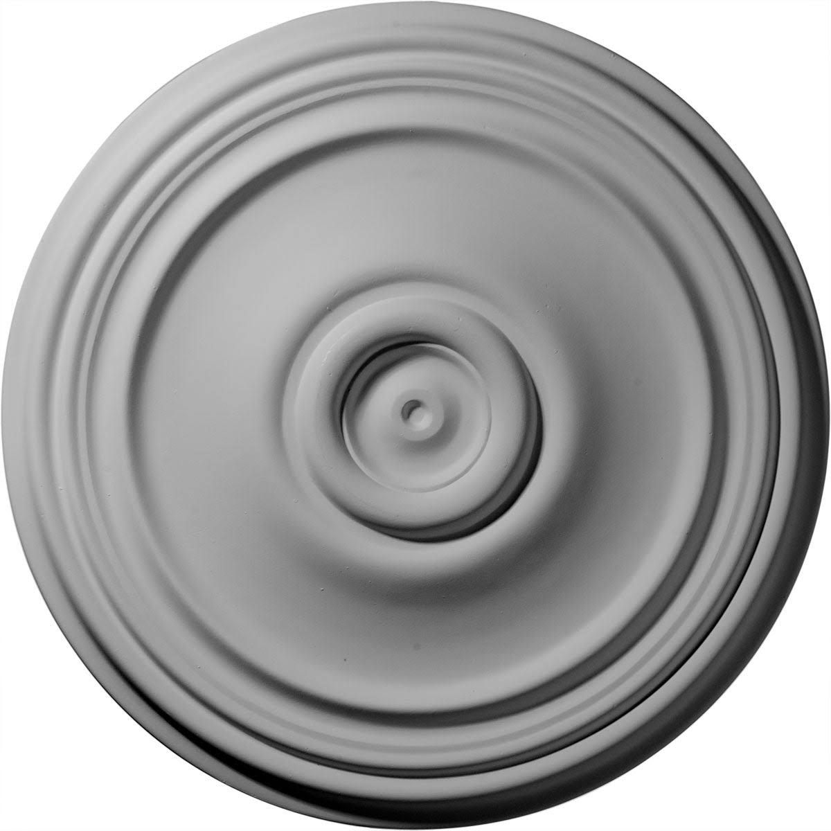21 inch x 1 1/4 inch Hand-Painted Hickory Ceiling Medallion V102