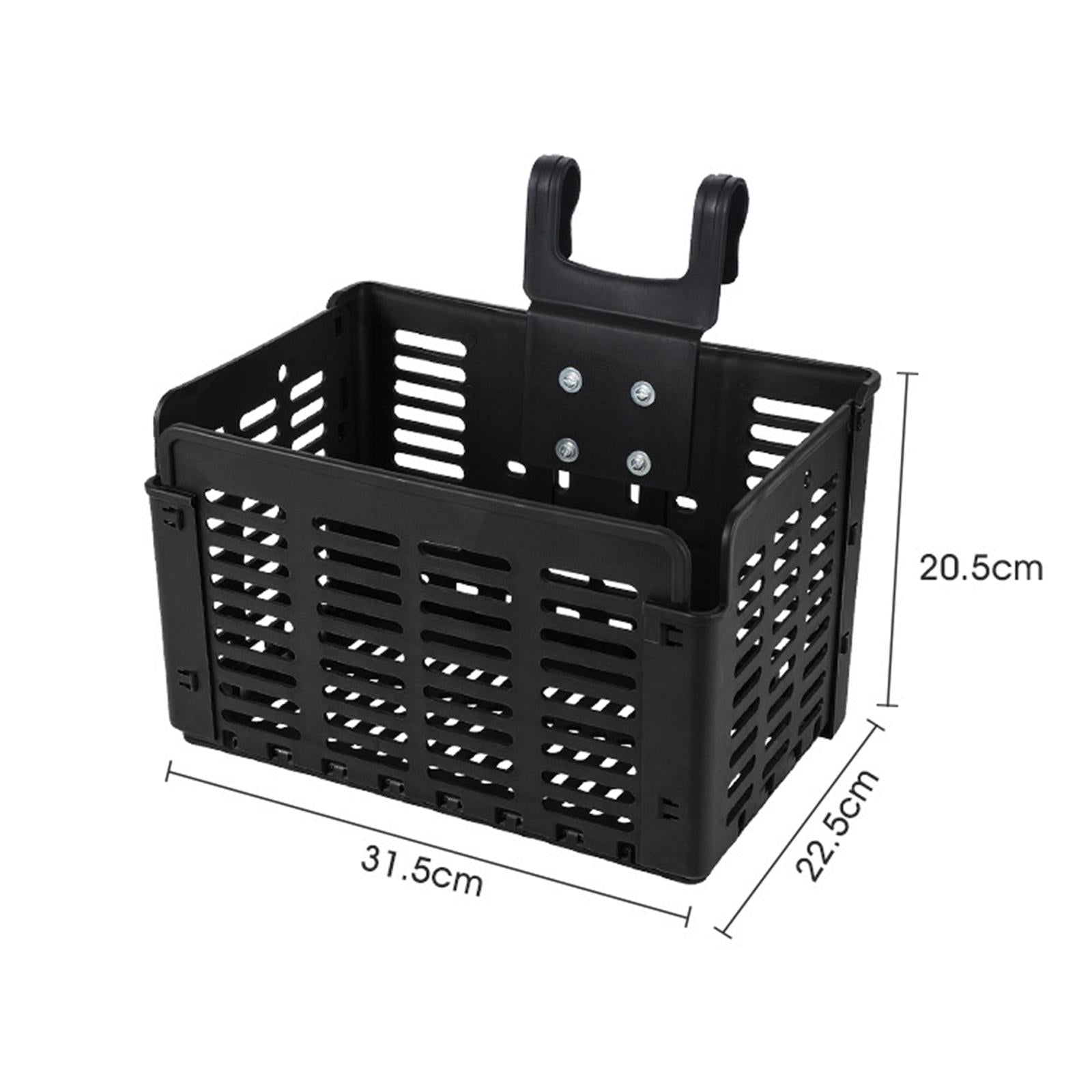 Foldable Bike Basket with Cargo Rack T101